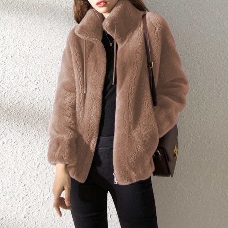 Colette | Veste double face avec fermeture éclair
