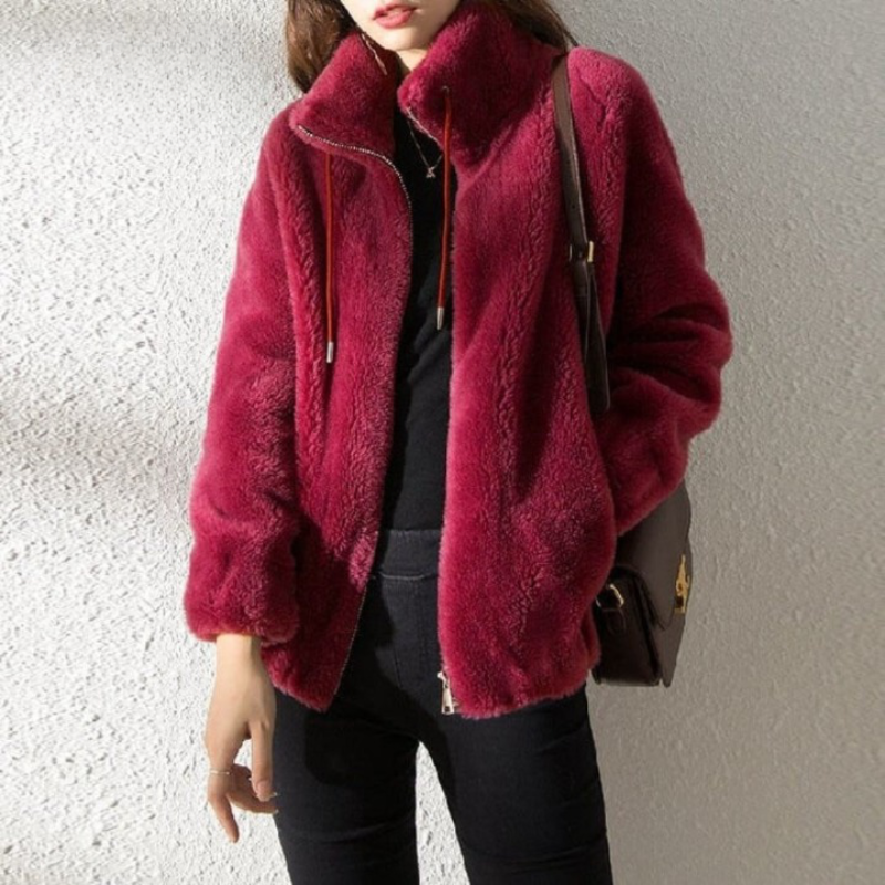 Colette | Veste double face avec fermeture éclair