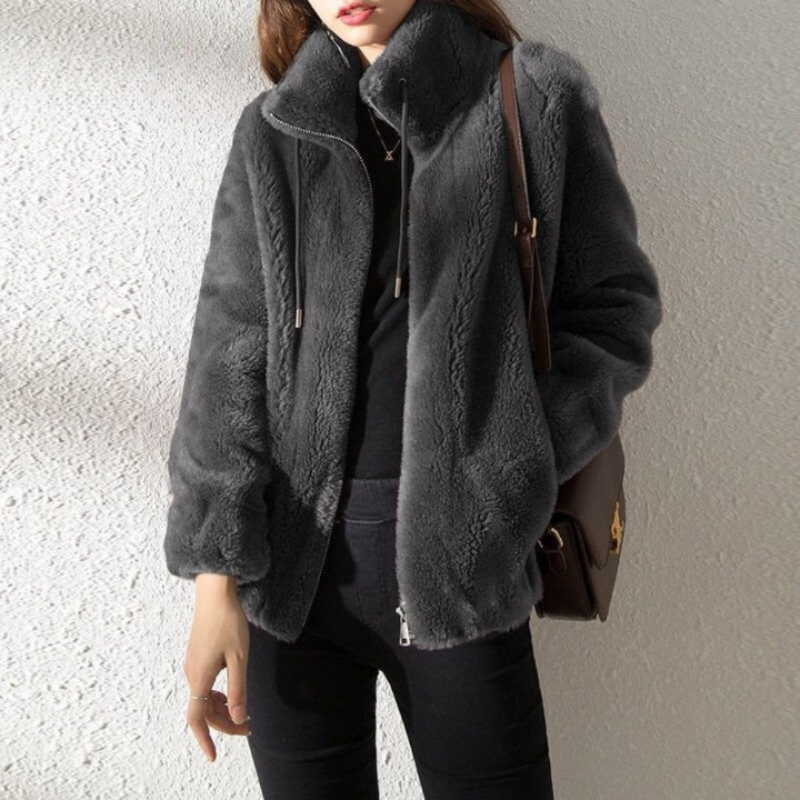 Colette | Veste double face avec fermeture éclair