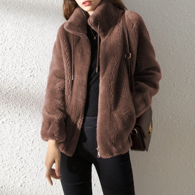 Colette | Veste double face avec fermeture éclair