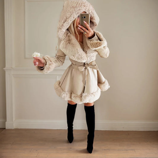 Céline | Manteau d'hiver pour femme en forme de robe